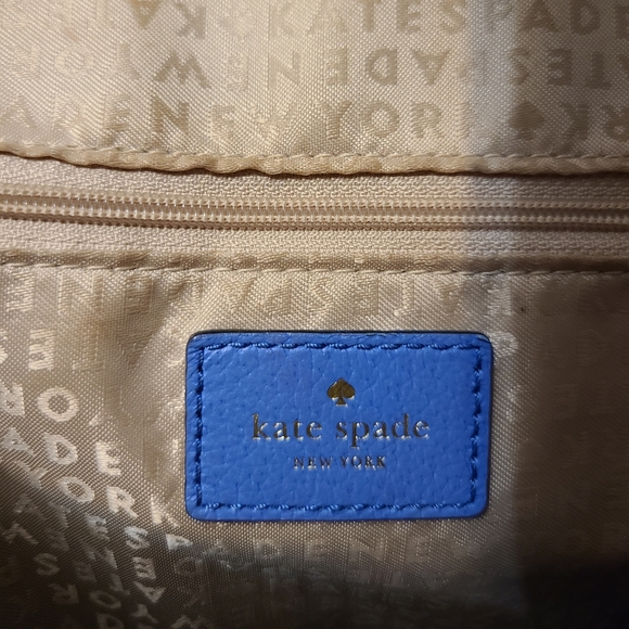 Cobalt Blue Kate Spade Hand/Messenger Crossbody Bag - Picture 4 of 6